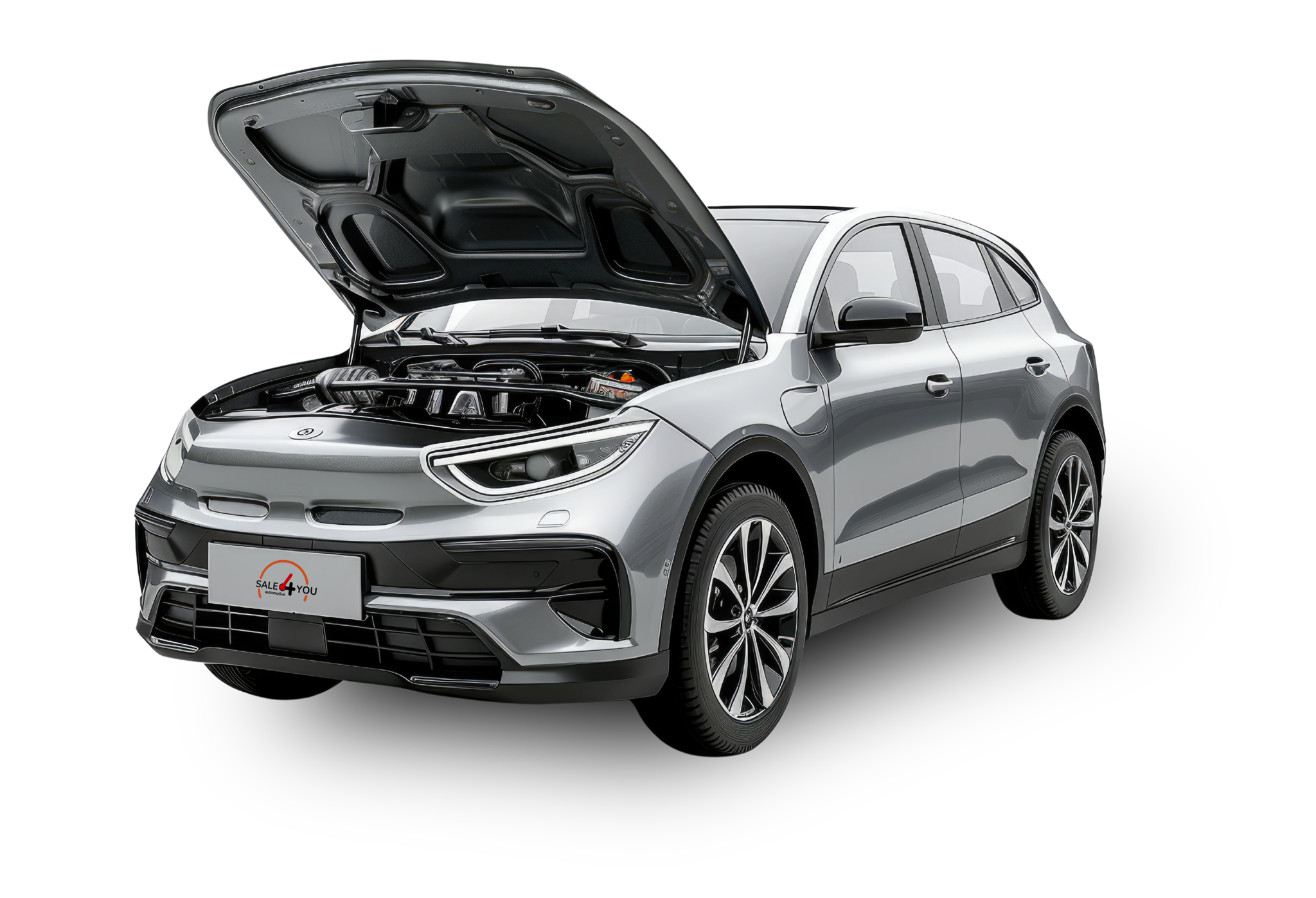 Image de voiture avec capot ouvert